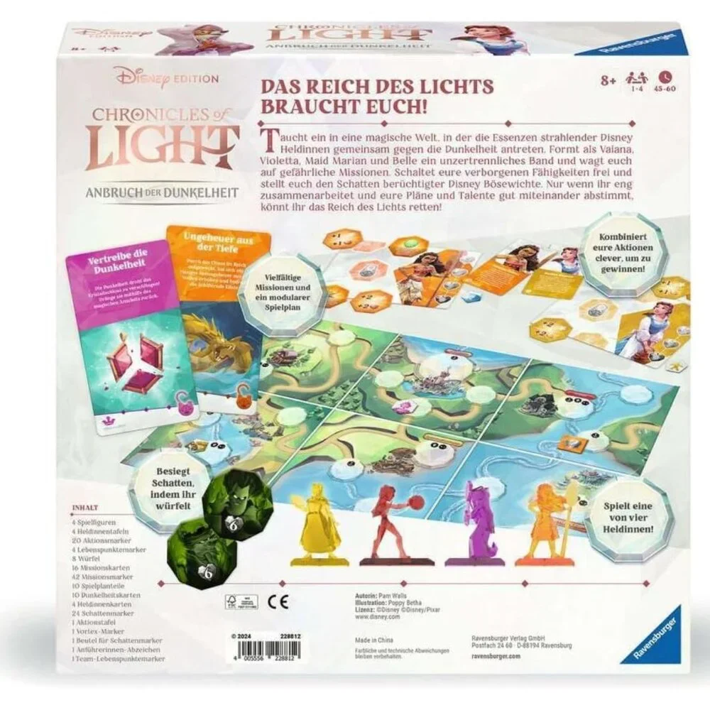 Family Game Chronicles of Light - Disney Edition, Board Game for Families